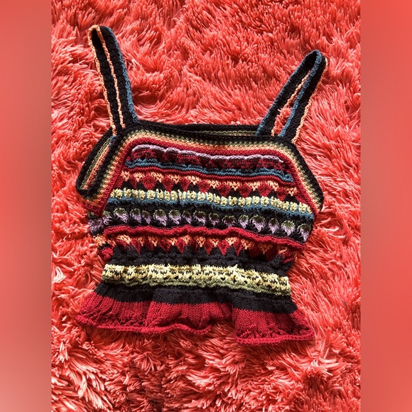 Bundle of Zara Halter/Crocheted Tops - Picture 2 of 5